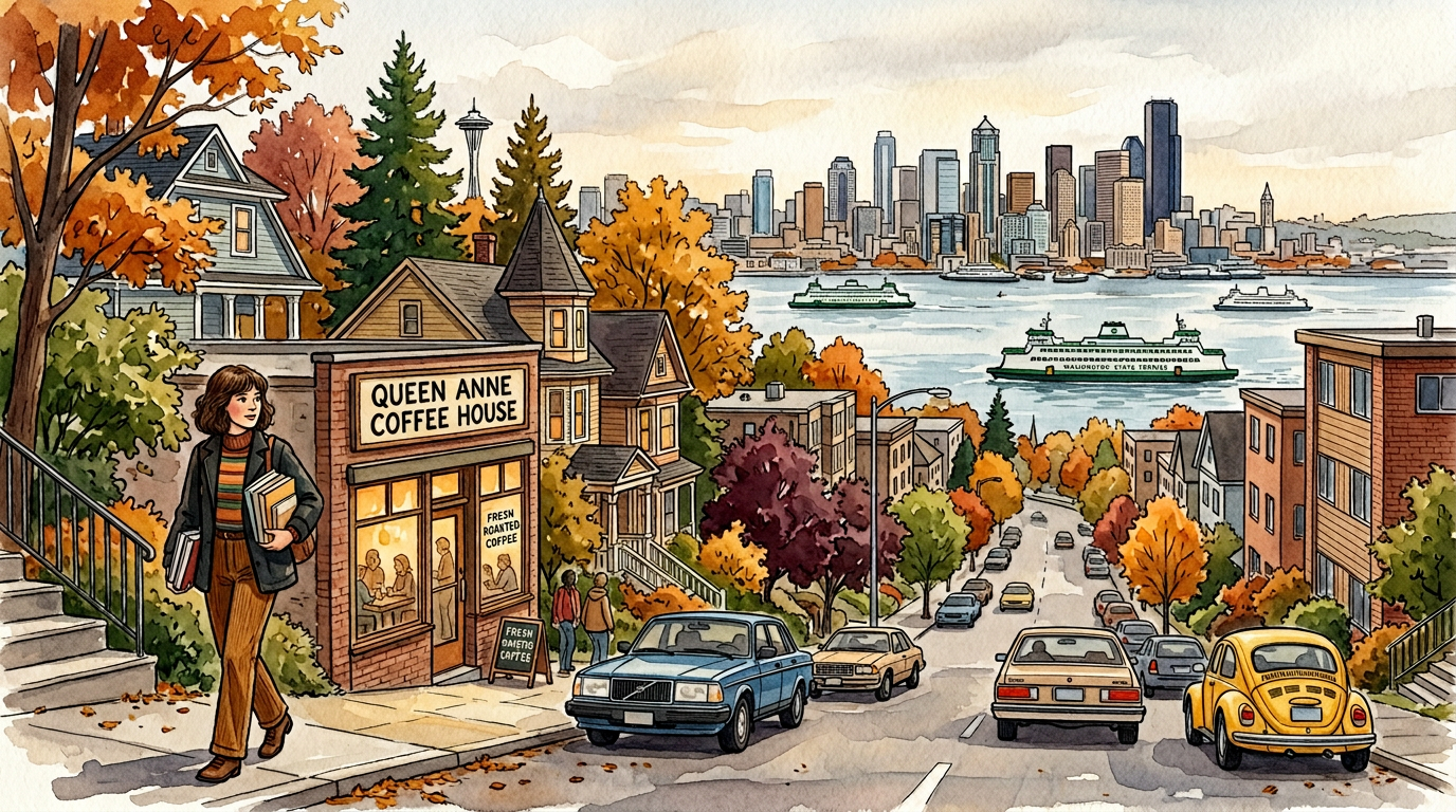 Queen Anne Hill in the 1980s