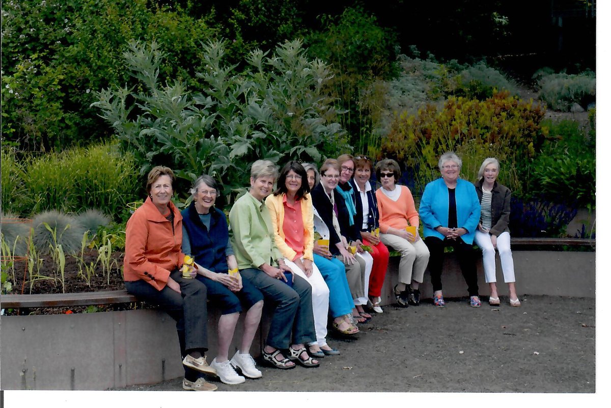 Members at a picnic on Bainbridge Island, 2013